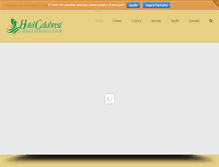 Tablet Screenshot of hotelcalabresi.it